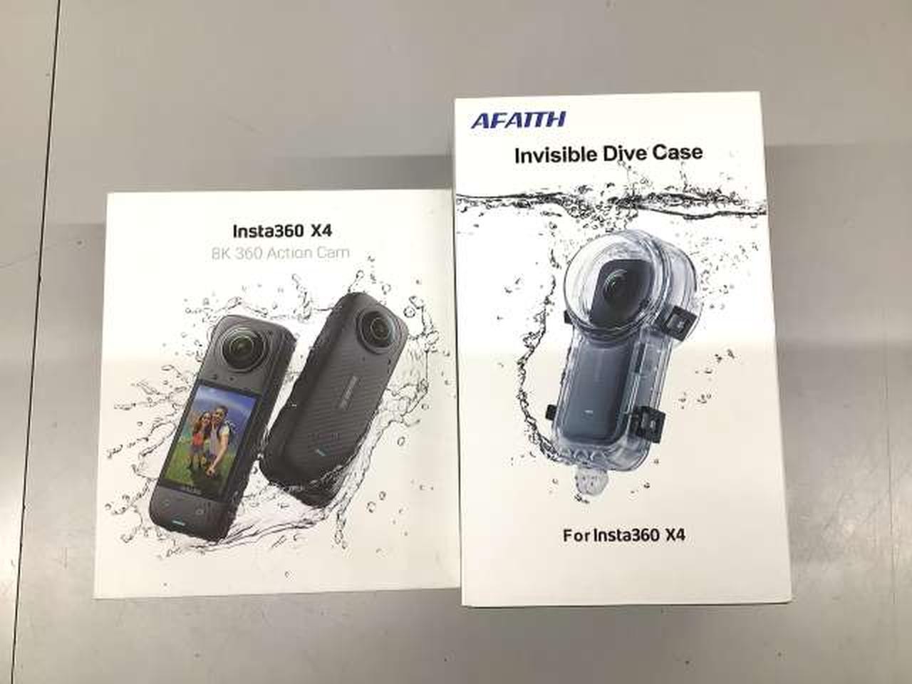 Insta360 X4 8K Waterproof 360° Action Camera +Accessories From Japan