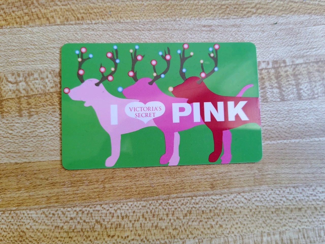 RARE VICTORIA SECRET PINK COLLECTIBLE Gift Card