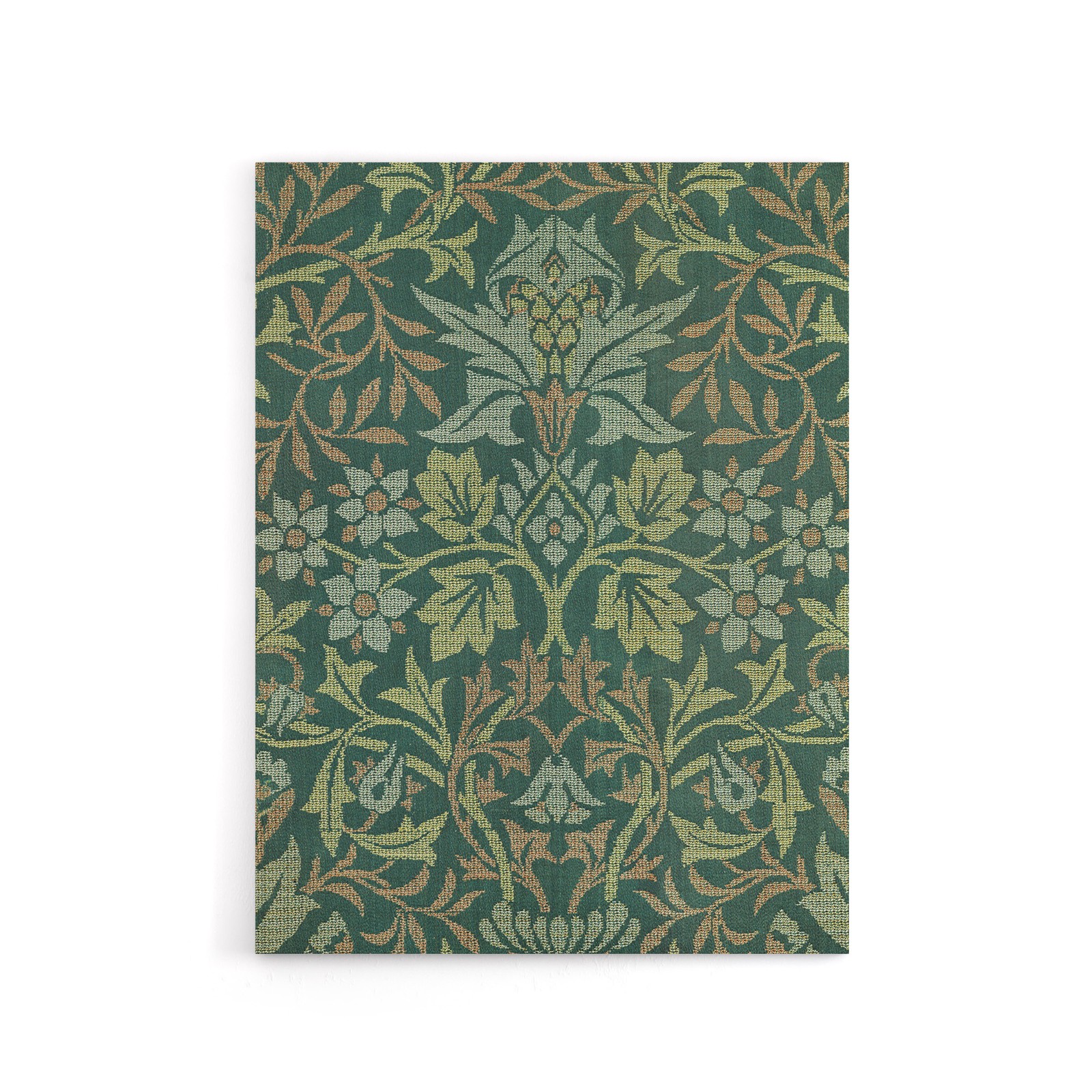 Flower Garden Textile Detail Canvas Wall Art Print William Morris