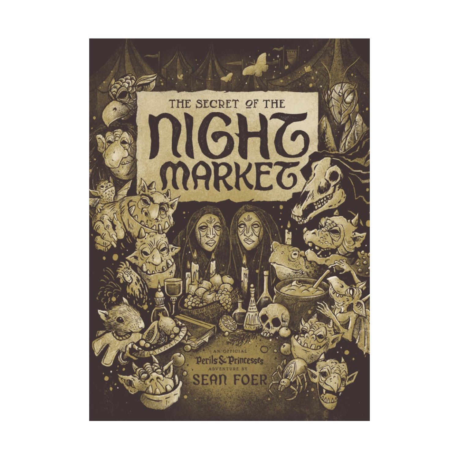 Outrider Creative RPGs Secret of the Night Market (Perils & Princesses) New