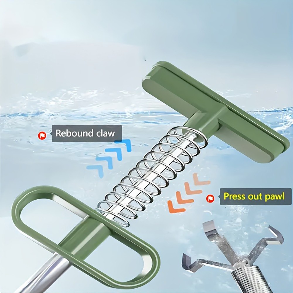 Long Sturdy Handy Easy-Use Powerful Reusable Elastic Drainage Pipe Cleaning Tool