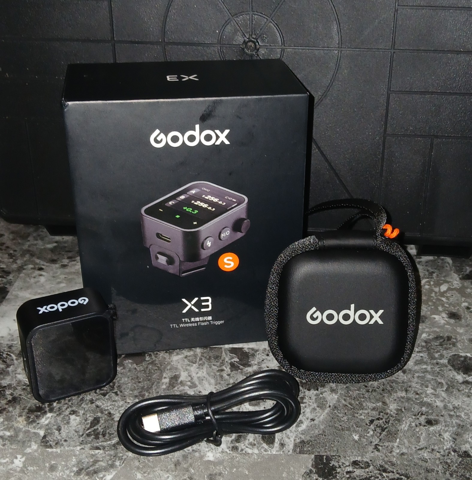 Godox X3 X3-S X3S TTL Touch Screen Wireles 2.4G