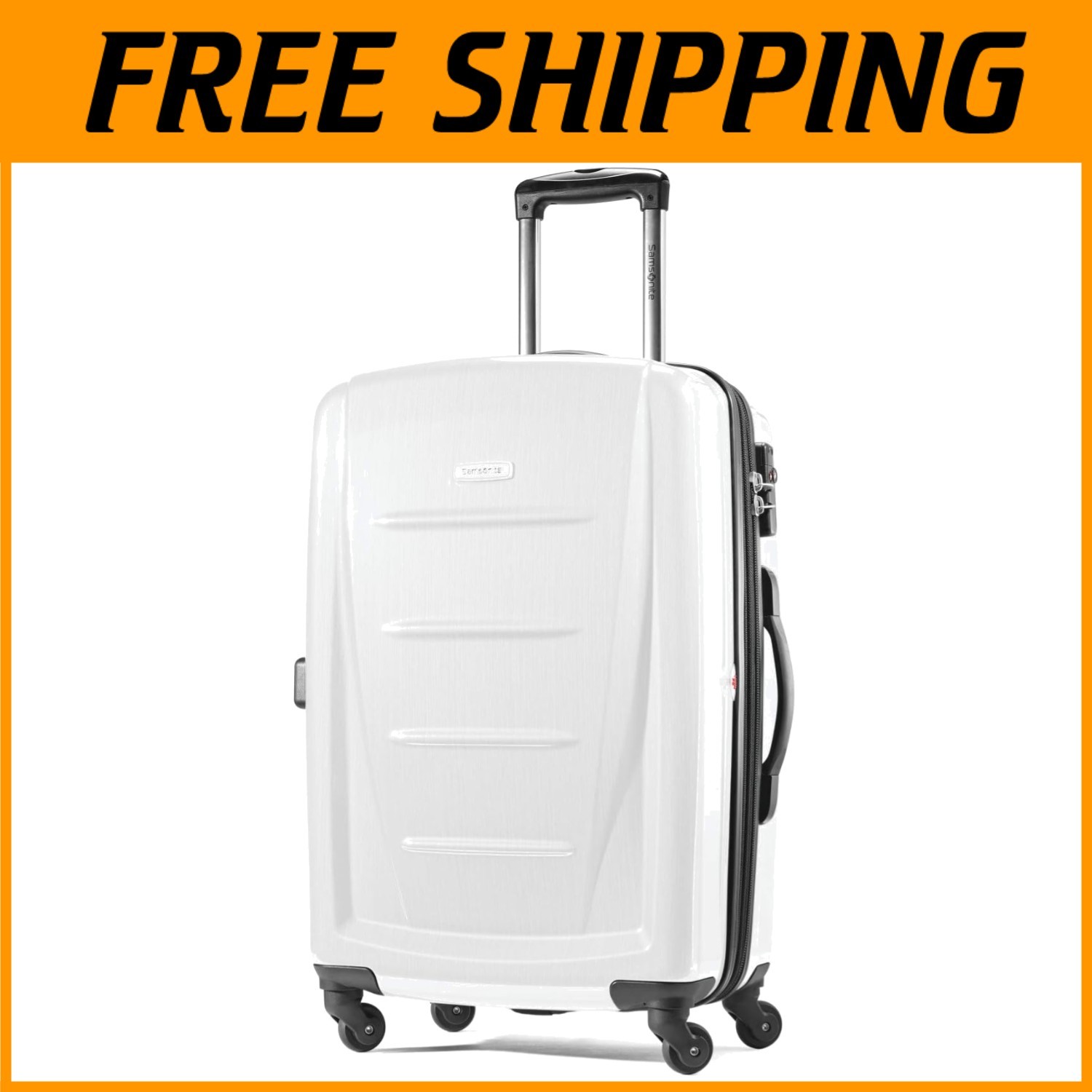 Winfield 2 24" Expandable Spinner, Brushed White