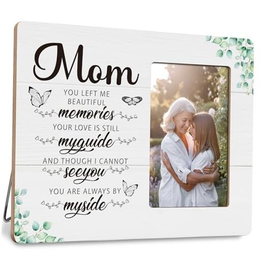 Memorial Gifts for Loss of Mom, Sympathy Gift for Mother, In Loving Green