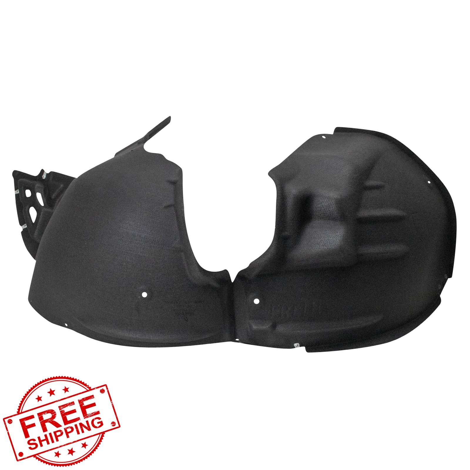 TRQ Front Left Fender Liner 19-22 Chevy Malibu