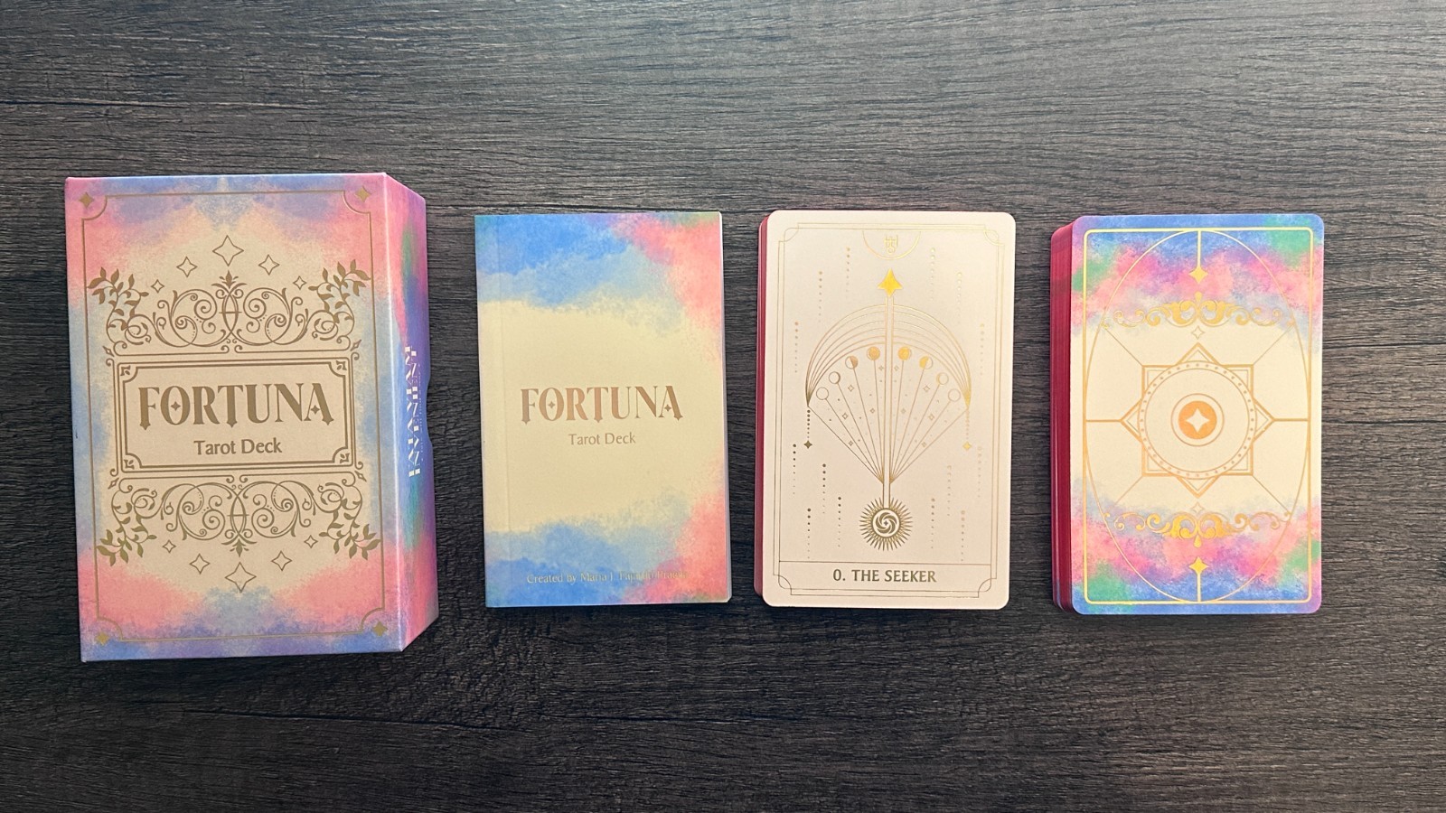 Fortuna Tarot Deck, Limited edition Opal by Studio Artemy, New