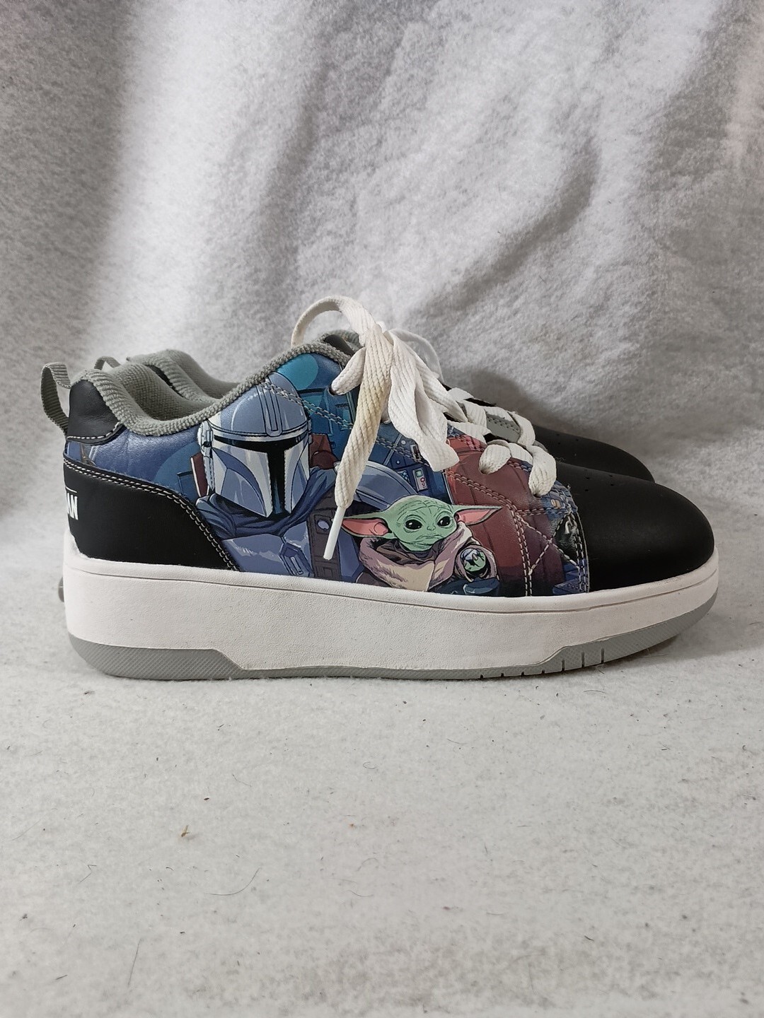 Pop By Heelys Star Wars Mandalorian Grogu Baby Yoda Wheeled Shoes Youth 6 Eur 38