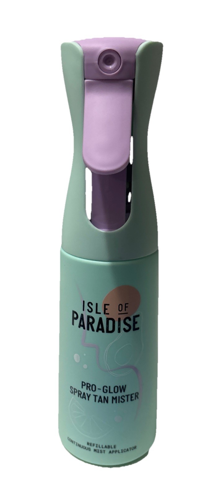 Isle of Paradise Pro Glow Spray Tan Mister Refillable Continuous Mist Applicator