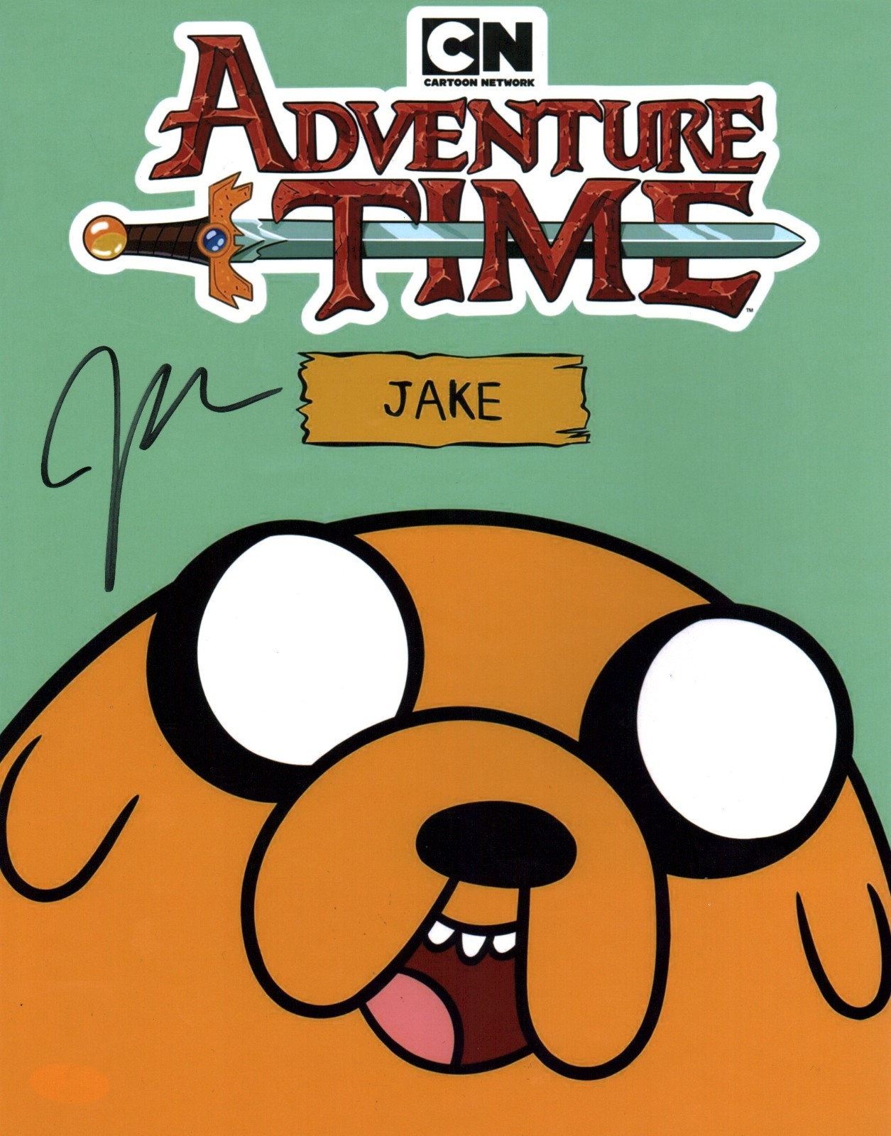 John DiMaggio Adventure Time 11x14 Signed Photo Poster JSA Certified Autograph