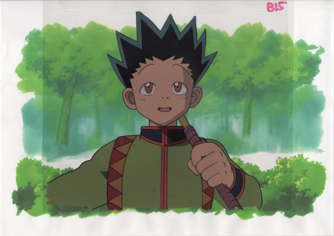 Hunter Gon Cel Painting Hunter x Hunter B15 Collectible Used