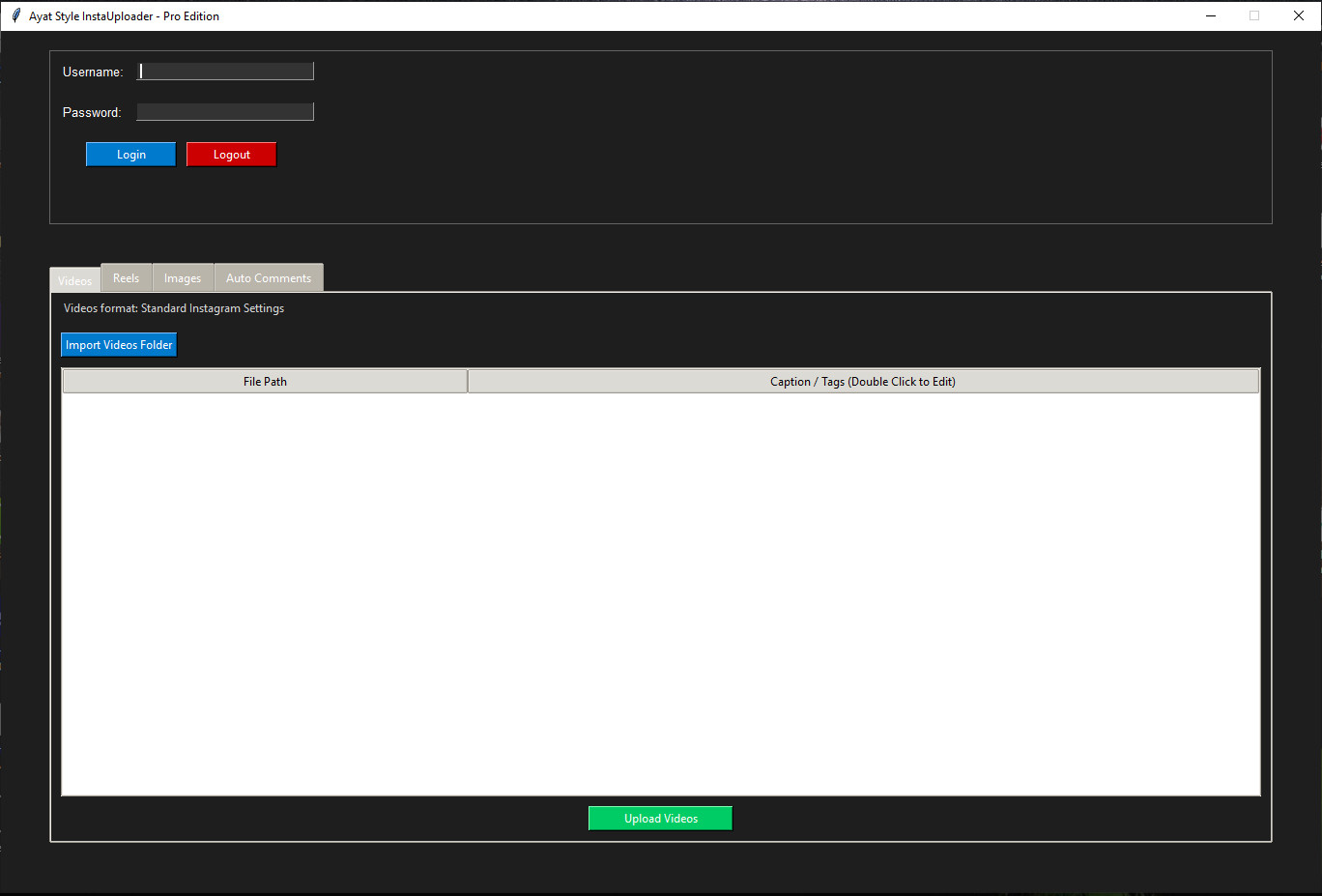 Instagram Software Bulk Post Tool  for Marketing