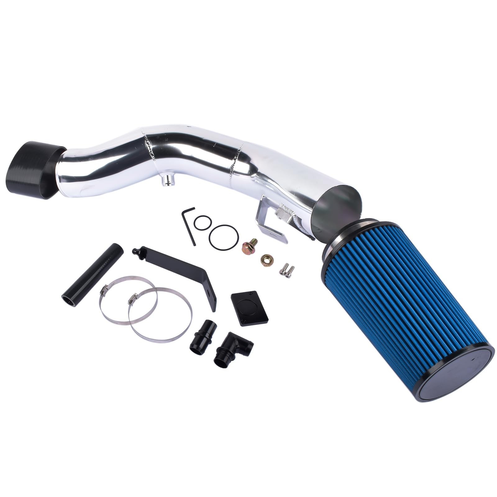 Aluminum Cold Air Intake Kit Replacement for Fo-rd 6.0L F250 F350 F450 F550 2...
