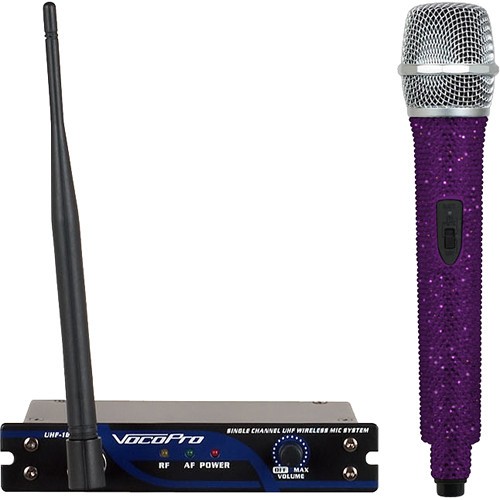 Vocopro UHF18DIAMOND9FAM 1 Channel Wireless Crystal Mic S