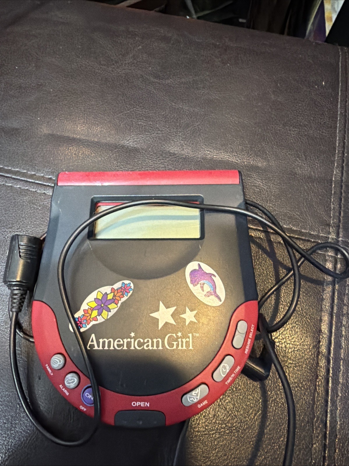 American Girl DataGirl PDA Electronic Planner Calculator Radio Organizer Works