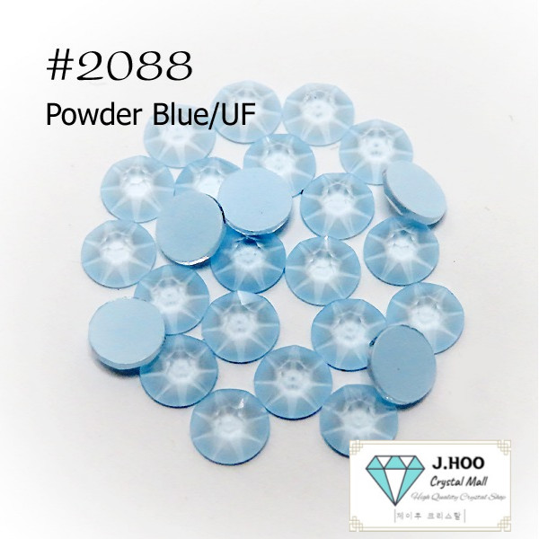 Swarovski  2088 - Flat Back-Powder Blue