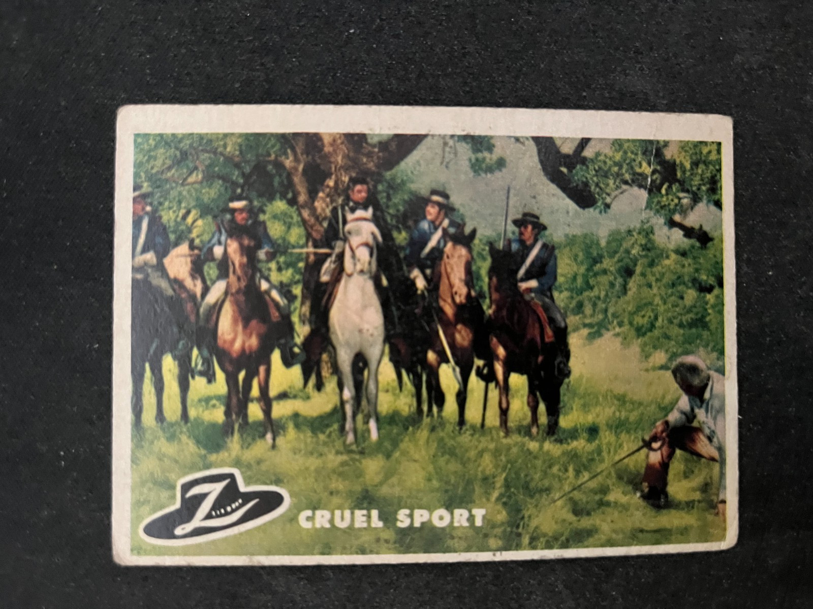 1958 Topps Zorro #70 Cruel Sport F/G