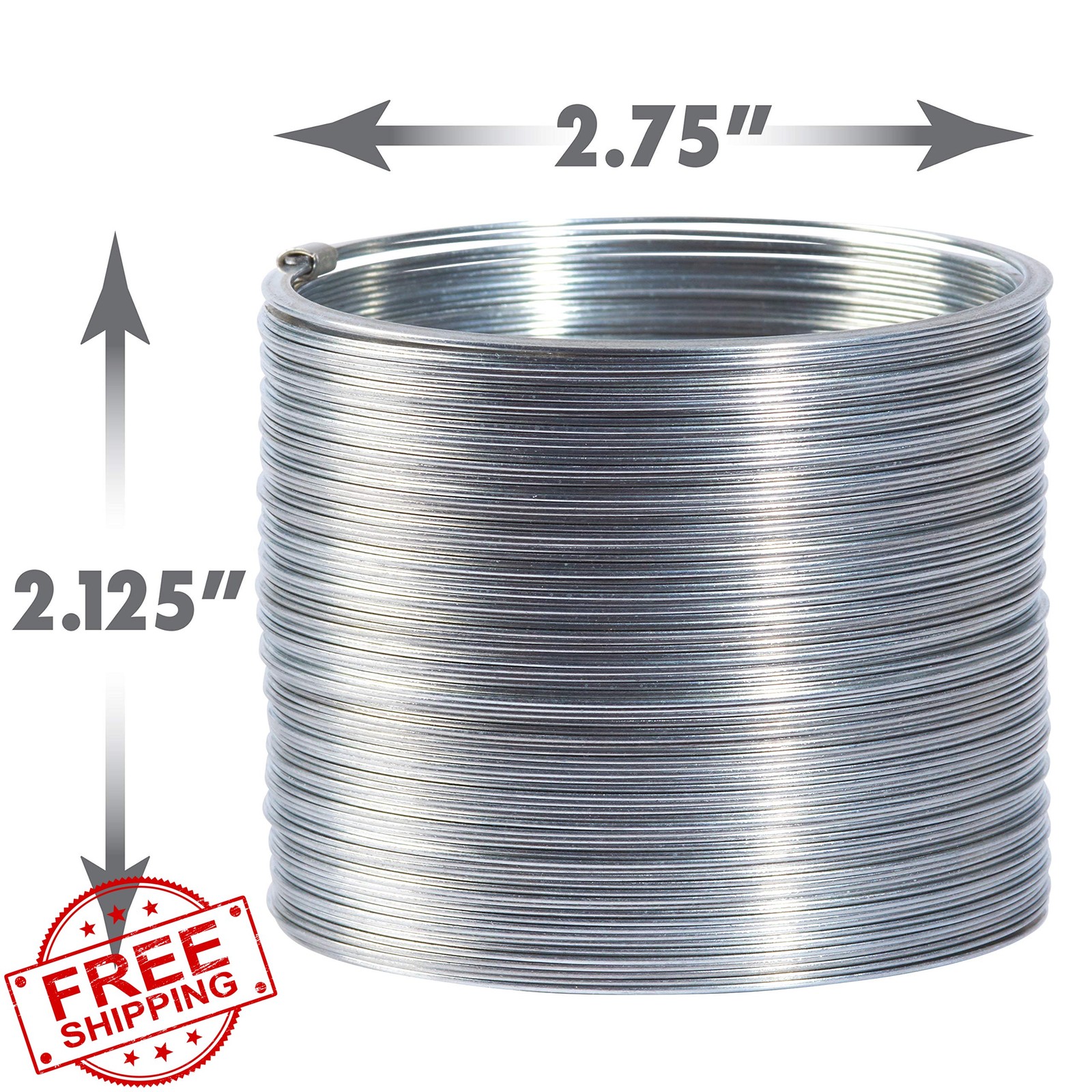 Classic Slinky Toy, Pack of 12, Small