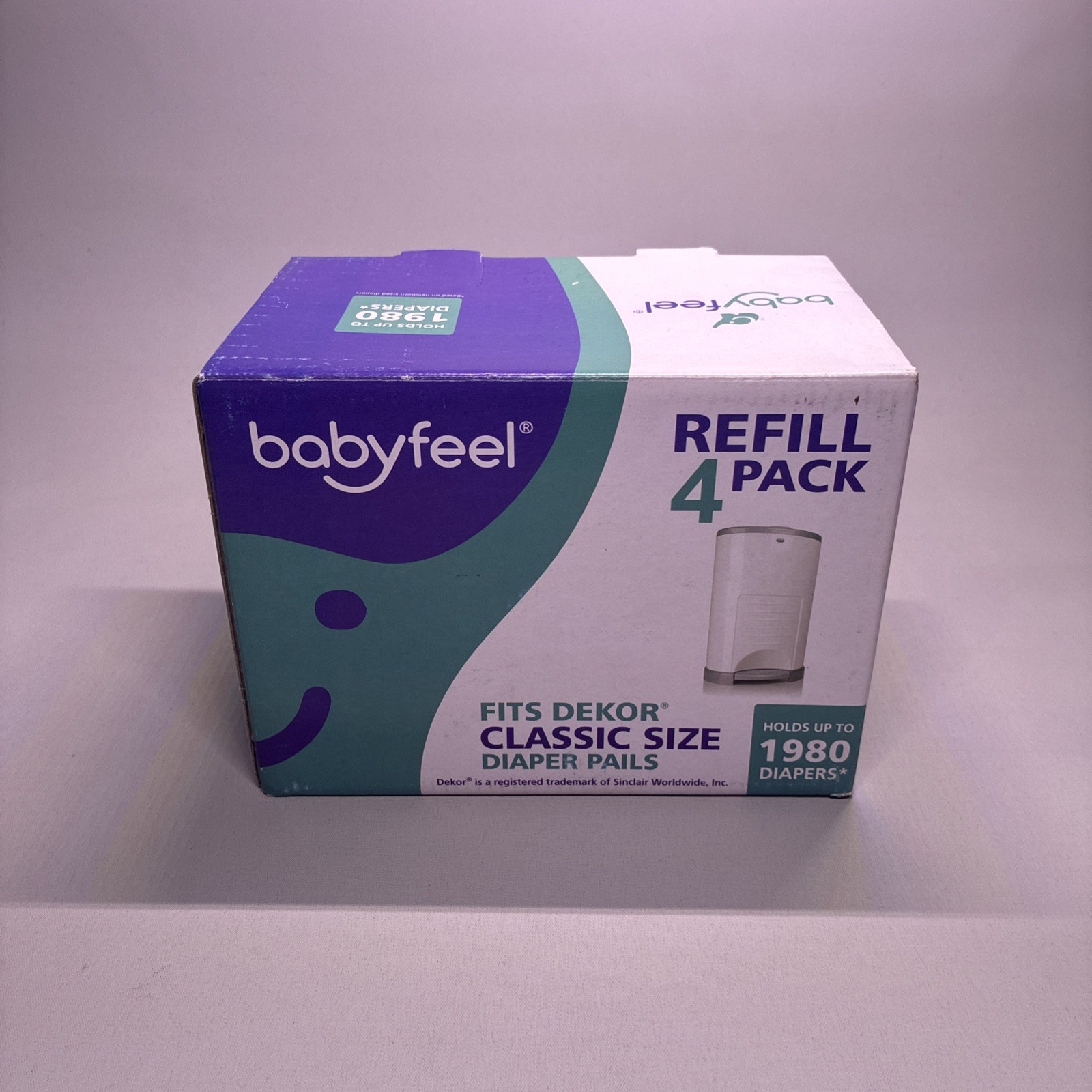Babyfeel Refill Liners Compatible w/ Dekor Classic Diaper Pail Bags *(Not Plus)*