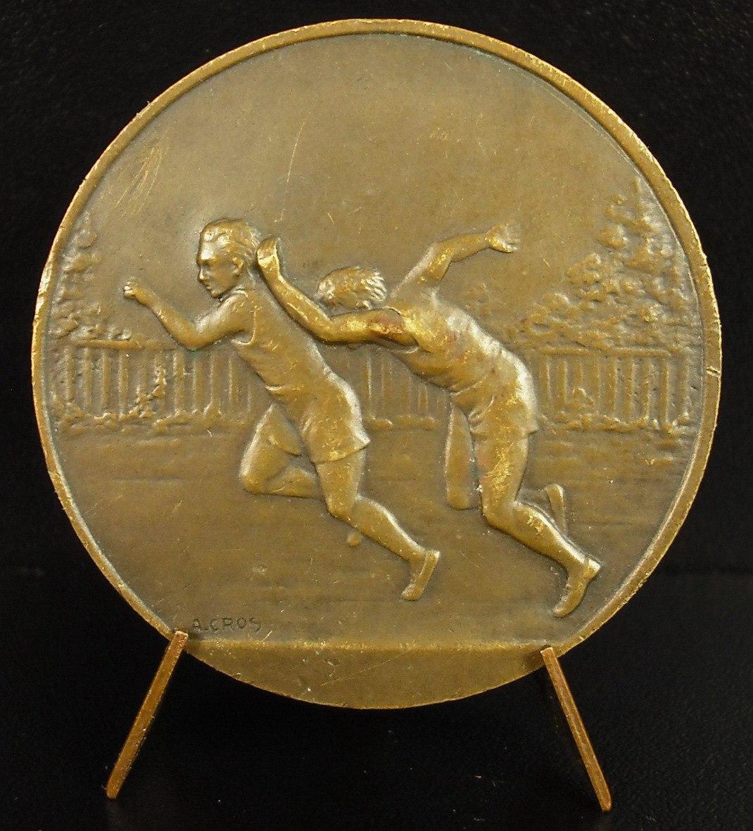 Medal Sport Running 100 M Running Sprint C Competition 1930 Medal