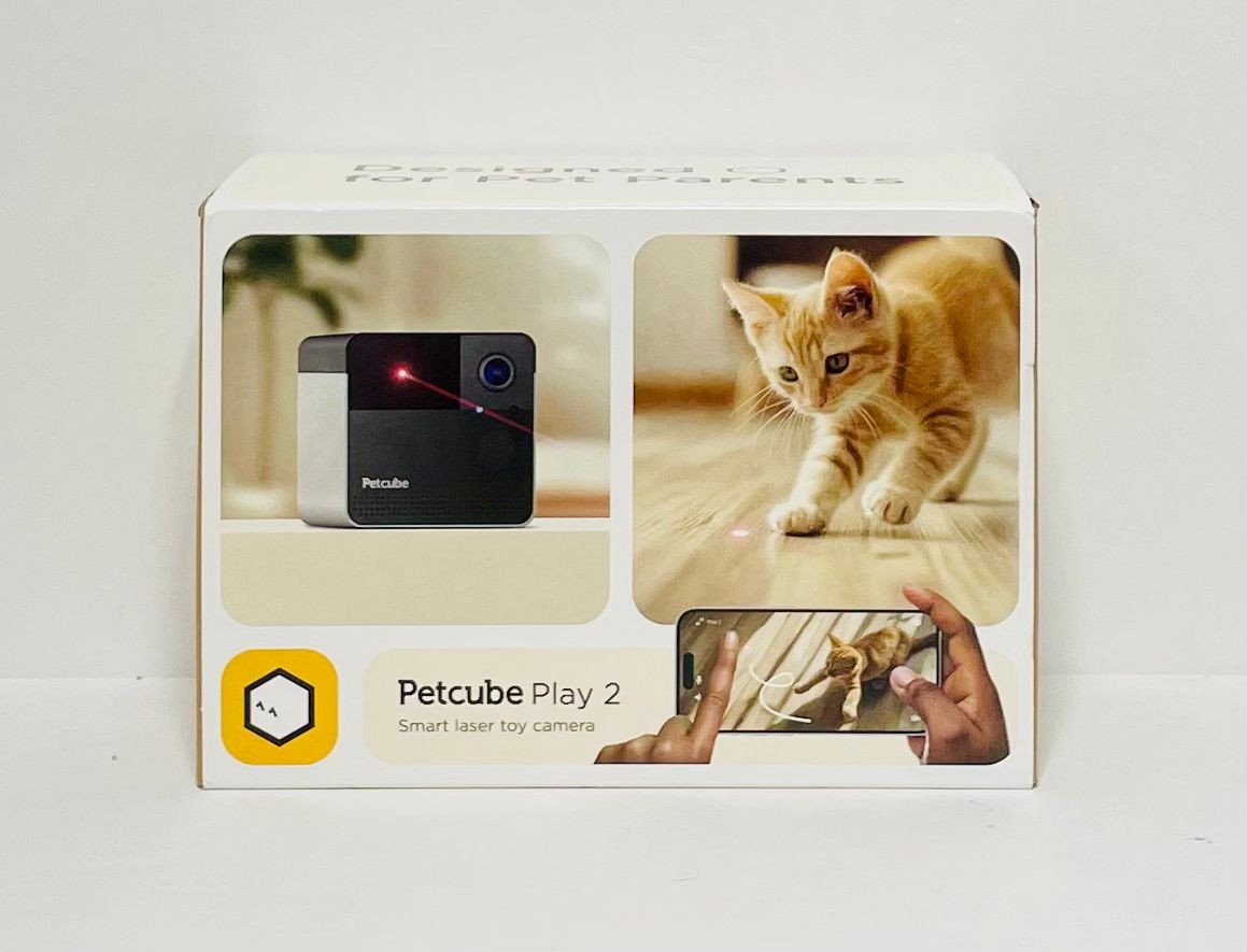 New Petcube Play 2 Wi-Fi HD Pet Monitor Camera w/ Interactive Laser Toy Free S&H