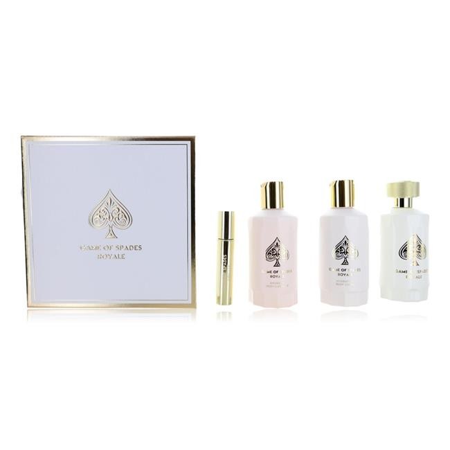 Jo Milano bggame331 Game of Spades Royale Gift Set for Unisex - 4 Piece