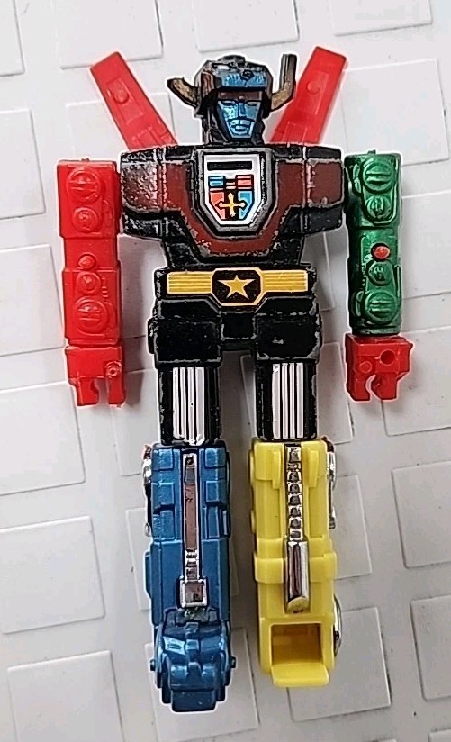 VINTAGE 1980s Rare Voltron Lionbot Mini Action figure