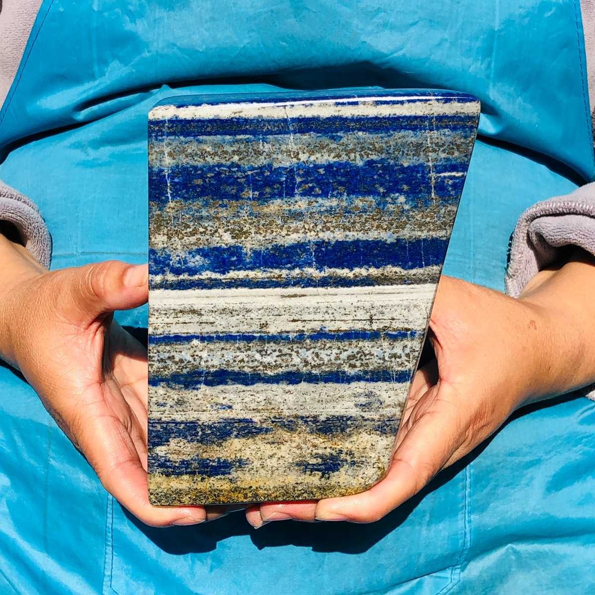 5.72LB Natural Lapis lazuli crystal raw stone specimens Healing