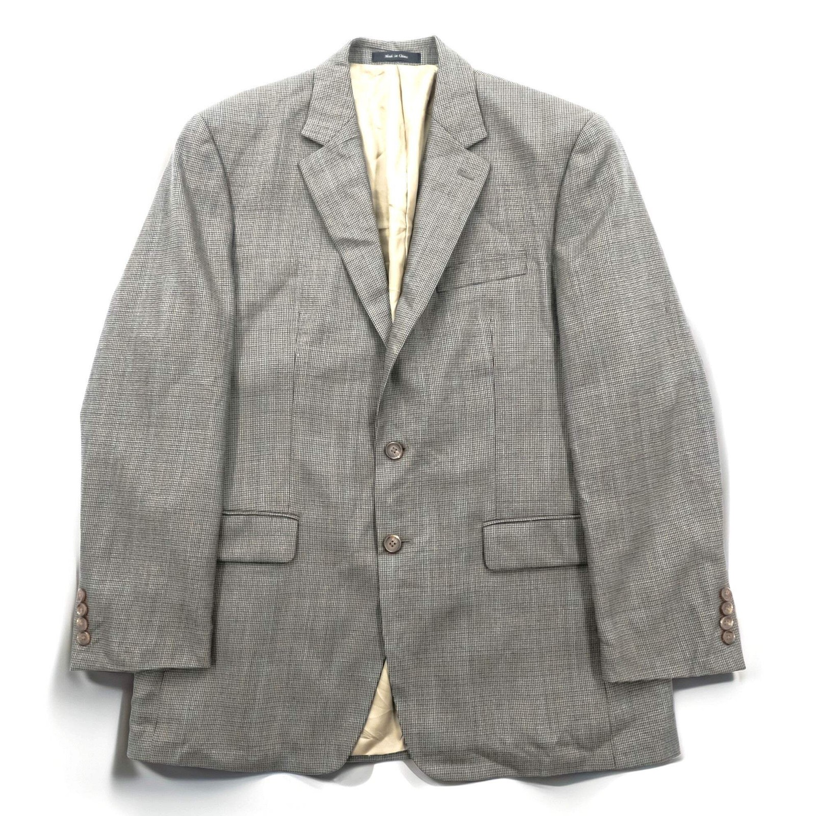 LAUREN RALPH LAUREN Tweed 2-Button Blazer L