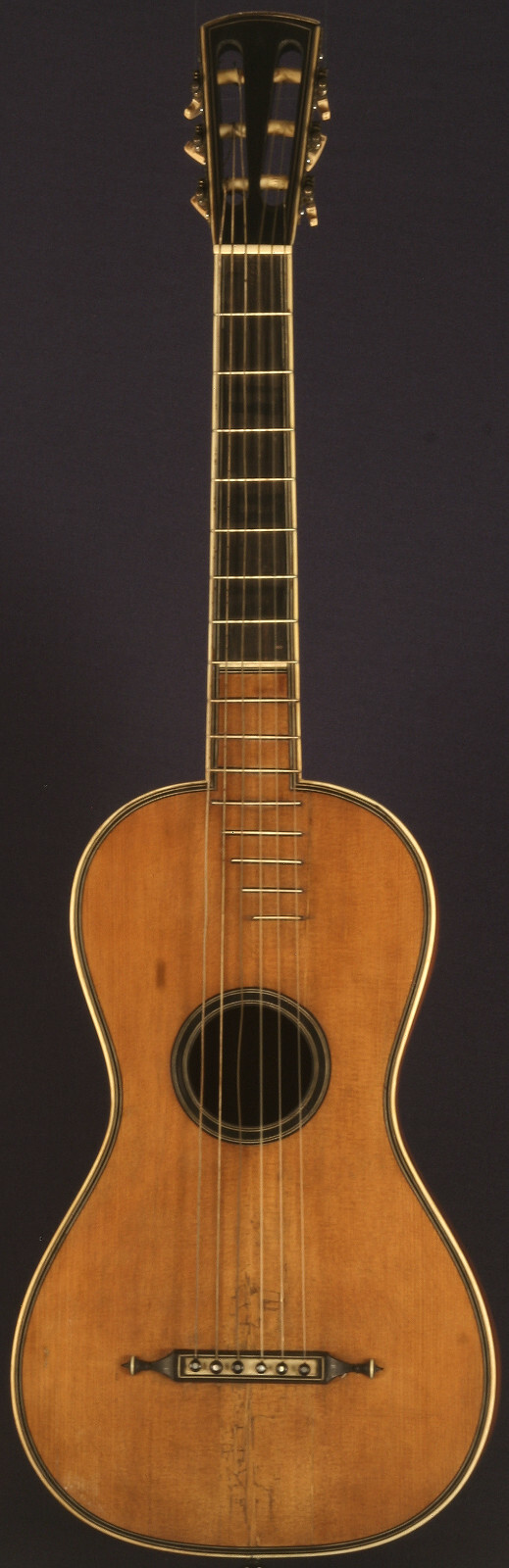 Spanish Romantic Guitar by Alonzo Corino made in Madrid, Spain around 1820
