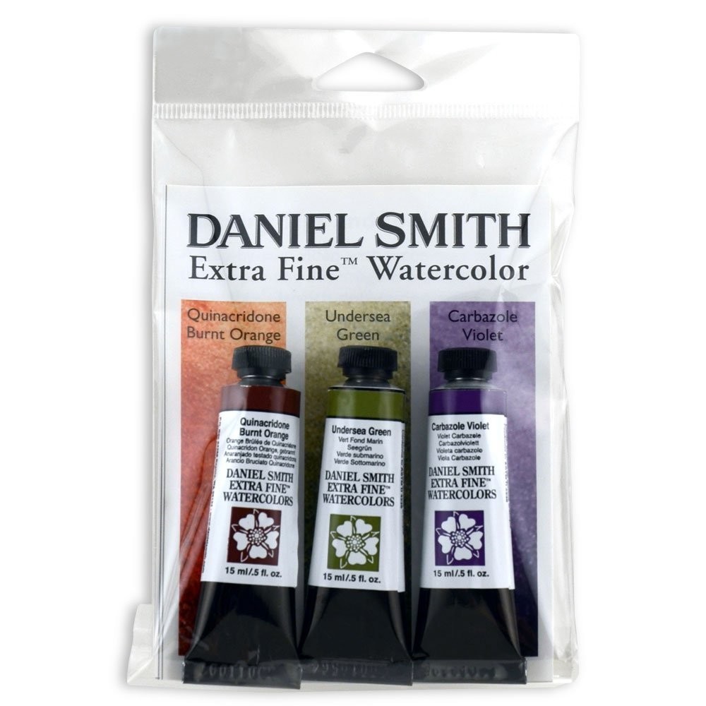 DANIEL SMITH 285250077 Extra Fine Secondary Watercolor Set, 3x15ml, Multi