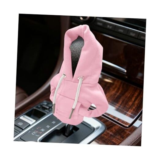 Car Gear Shift Hoodie, Mini Funny Fashionable Hooded Clothing Vehicle Gear Pink