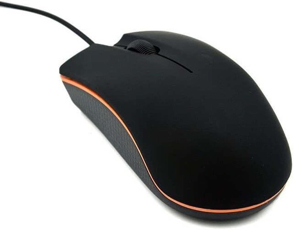 Guiheng Ergonomic Wired Mouse - USB Computer Mouse for Right or Left Hand, Durab
