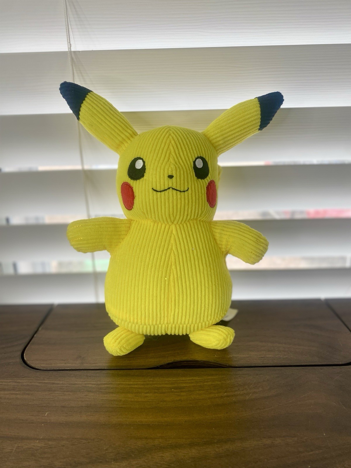 Corduroy Pikachu Pokémon Plushy