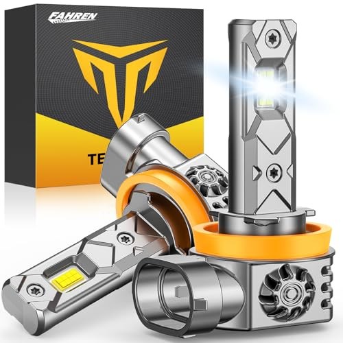  2025 Upgraded H11/H9/H8 Bulbs, 45000LM 900% Ultra Brighter, True 1:1 Size 