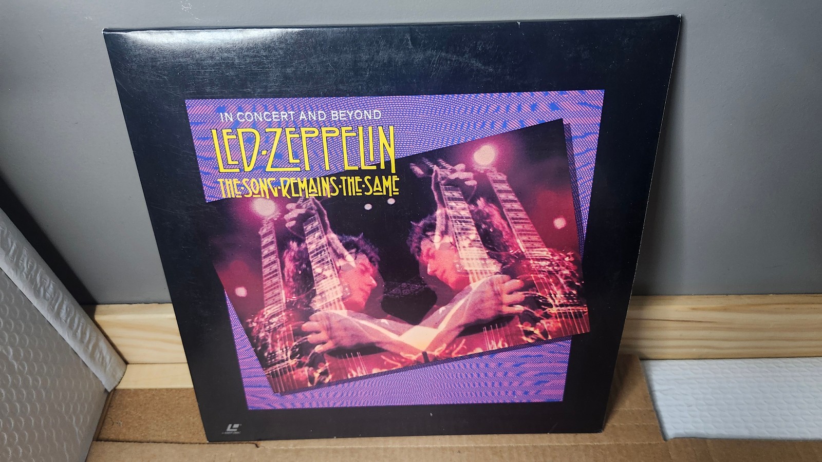 LED ZEPPELIN The Song Remains the Same In Concert and Beyond laser disc