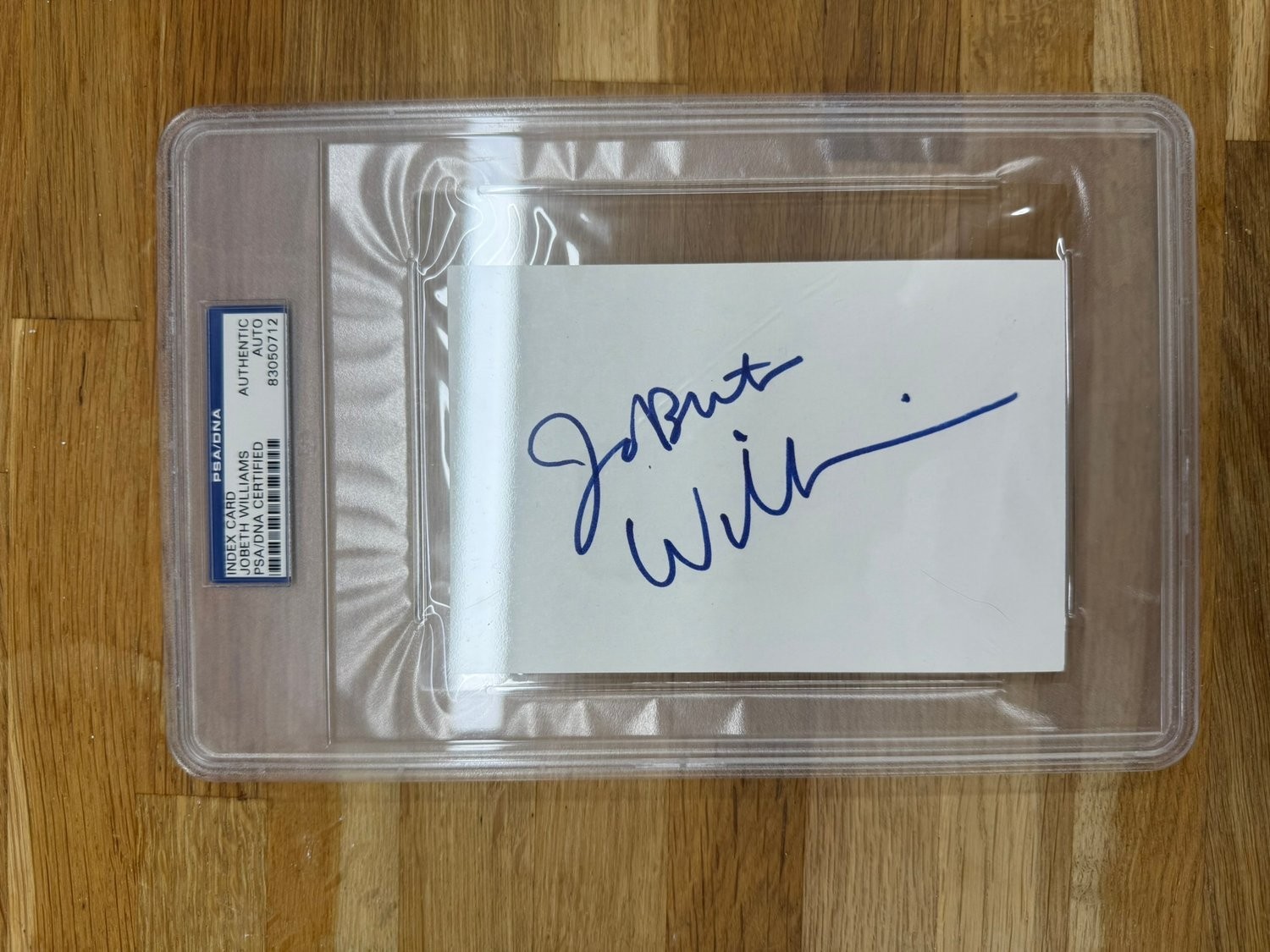 Genuine Autograph JoBeth Williams