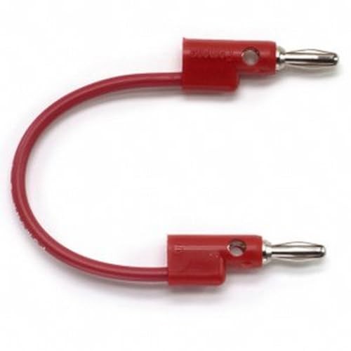  B-4-2 Banana Plug Patch Cord (RED) 
