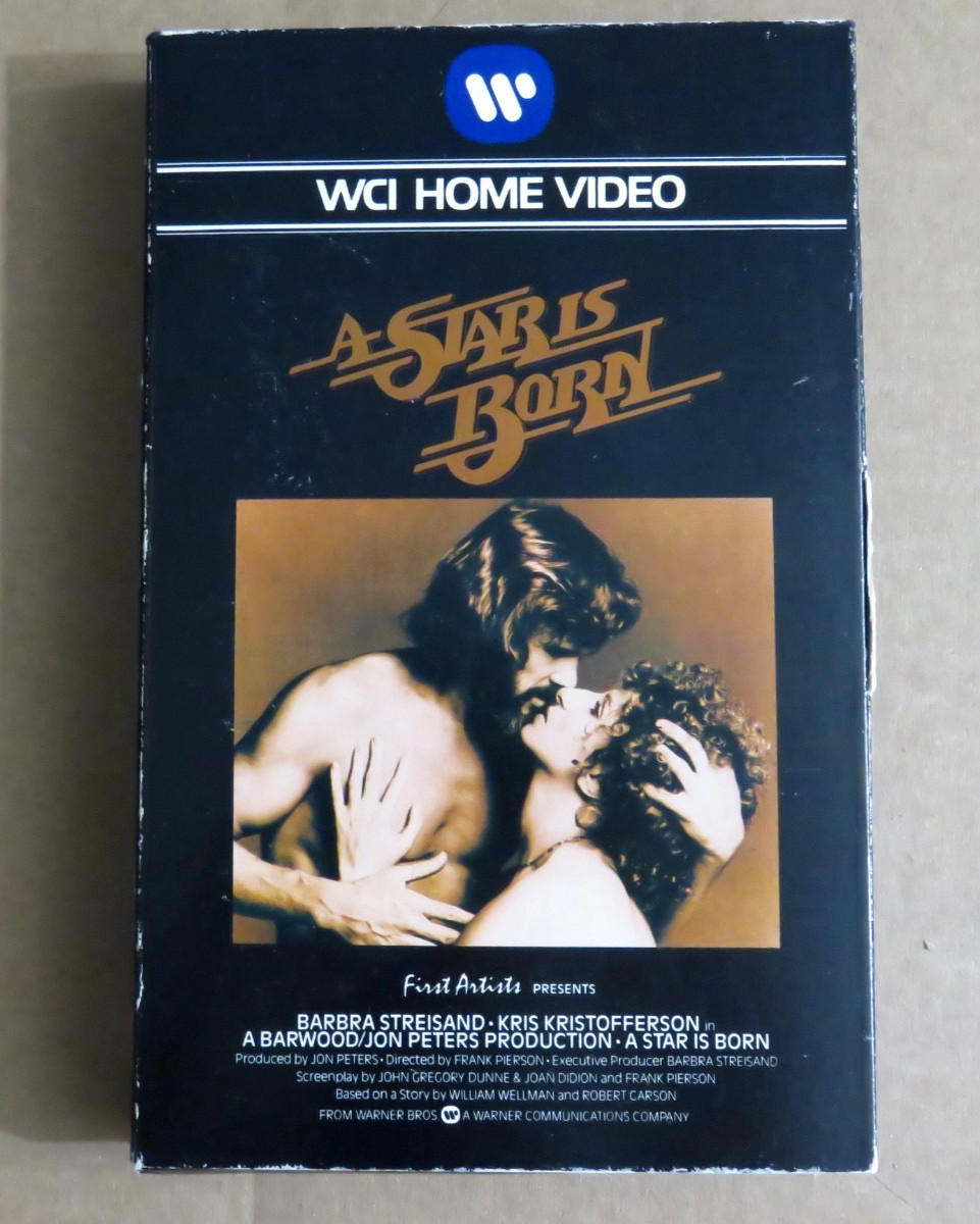 A Star is Born Betamax WCI + Box - Barbara Streisand Untested but Looks Good