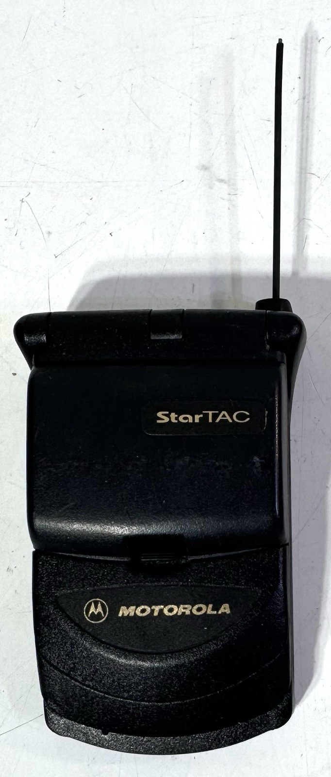 Vintage Motorola Black StarTAC Flip Phone Untested
