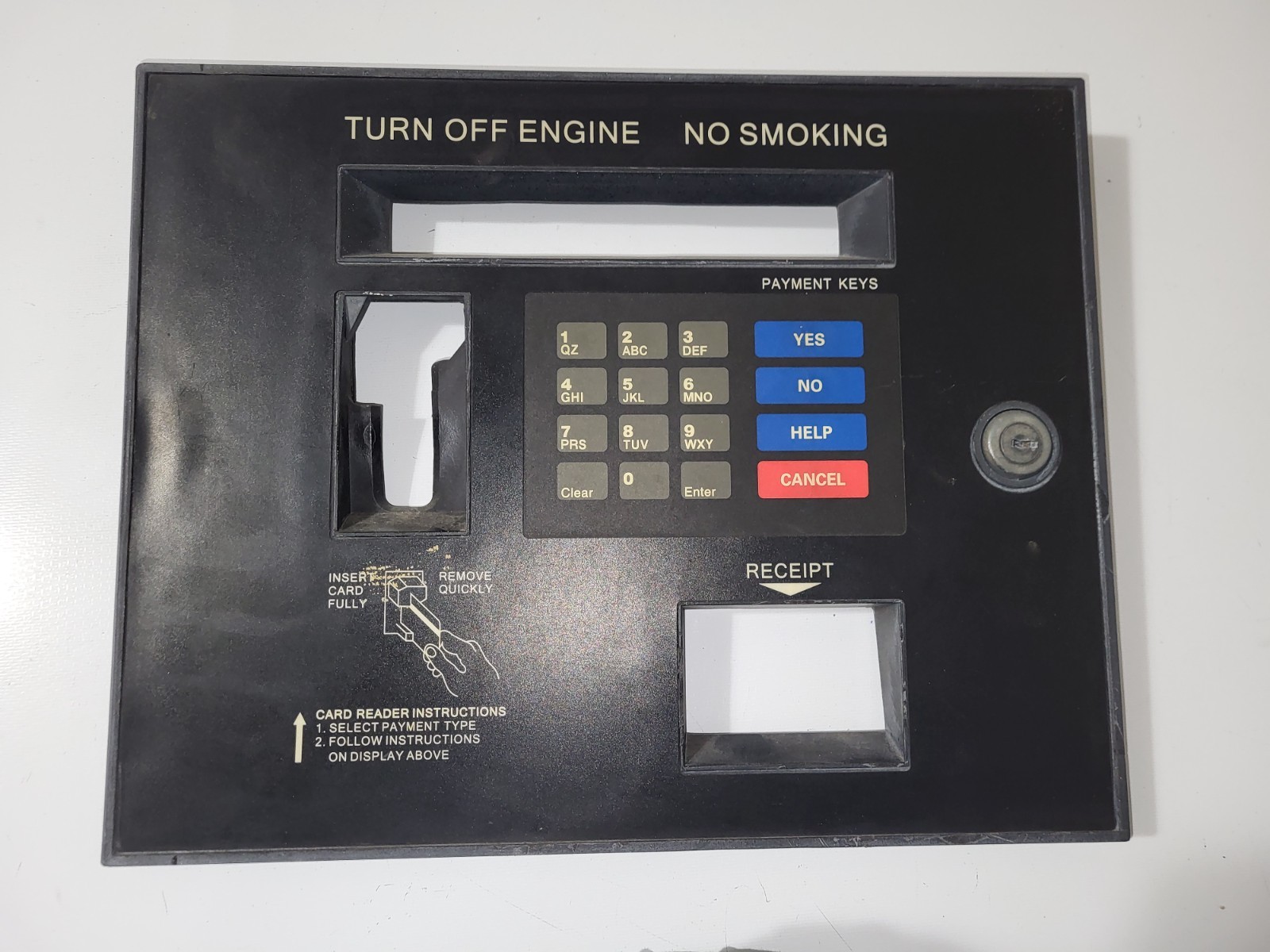 Veeder-Root/Gilbarco  T17593-G1 / T17590 DOOR, ADV CRIND BLACK w/ more