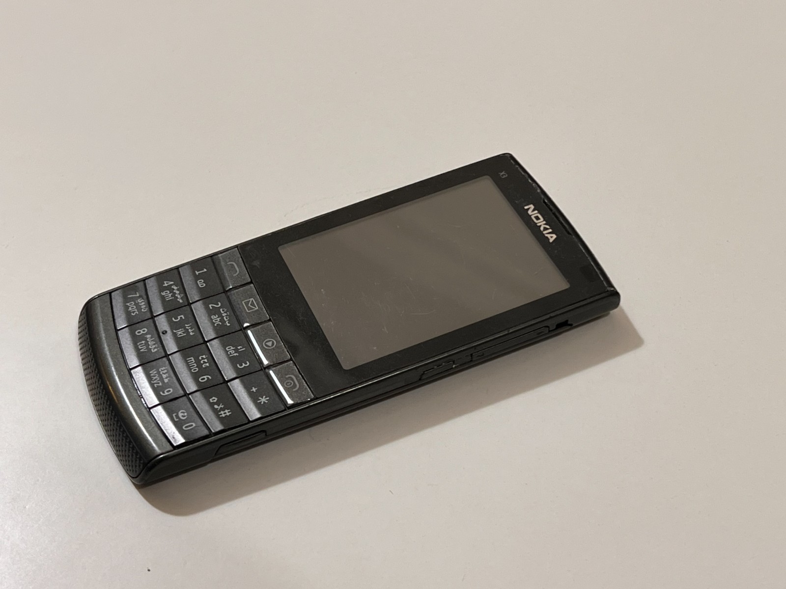 Nokia X3-02  Gray - GSM Vintage Cell phone Untested Mobile