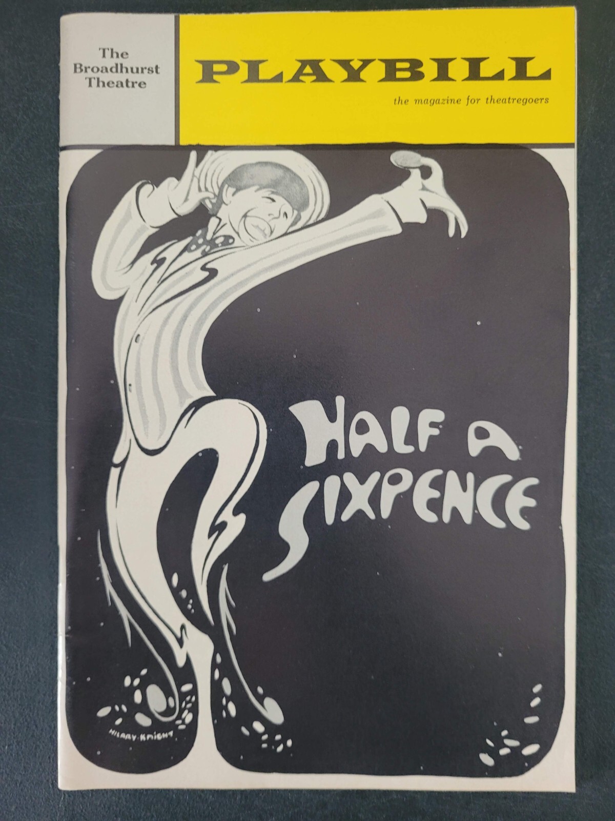 PLAYBILL HALF A SIXPENCE February 1966 THE BROADHURST THEATRE Broadway