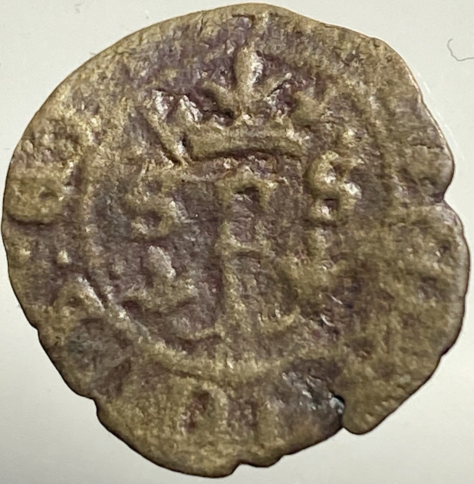 Medieval Coin King Ferdinand & Queen Isabella 1497-1566 Blanca Nice Genuine