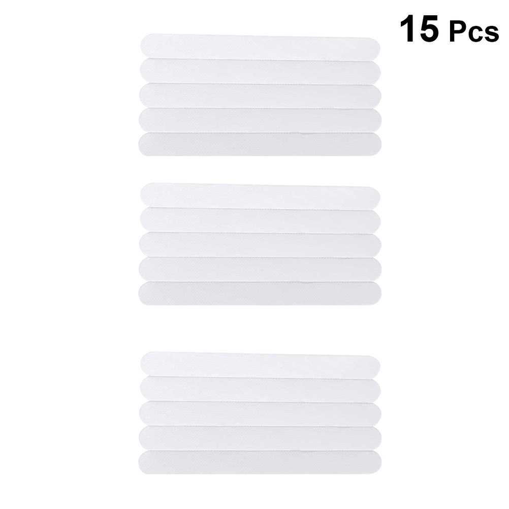  15 Pcs Anti Slip Step Strips Skid Stickers for Bathtub Bathroom Floor Safety