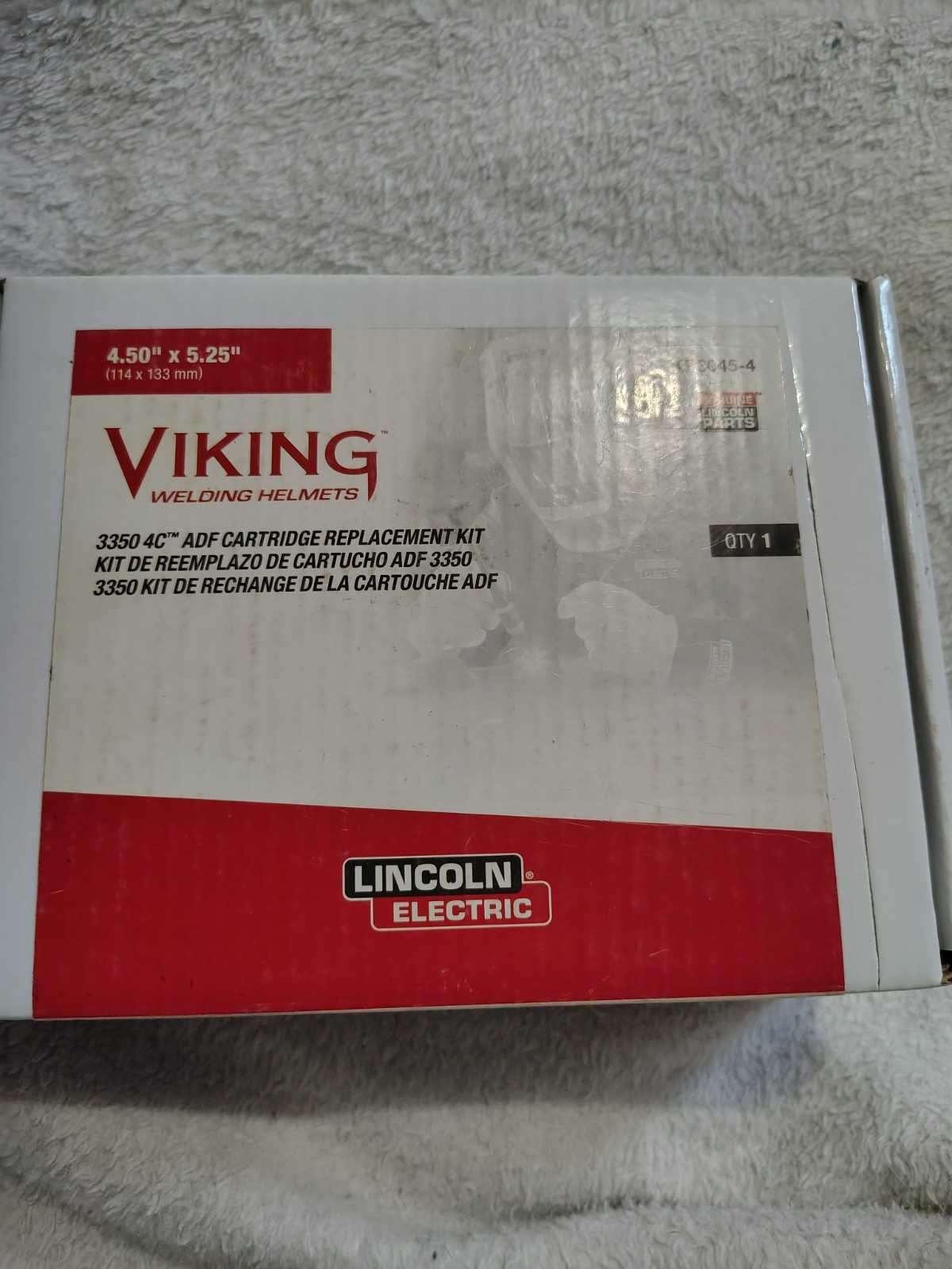 LINCOLN ELECTRIC KP3045-4 REPLACEMENT KIT ADF CARTRIDGE 3350 4C VIKING HELMET