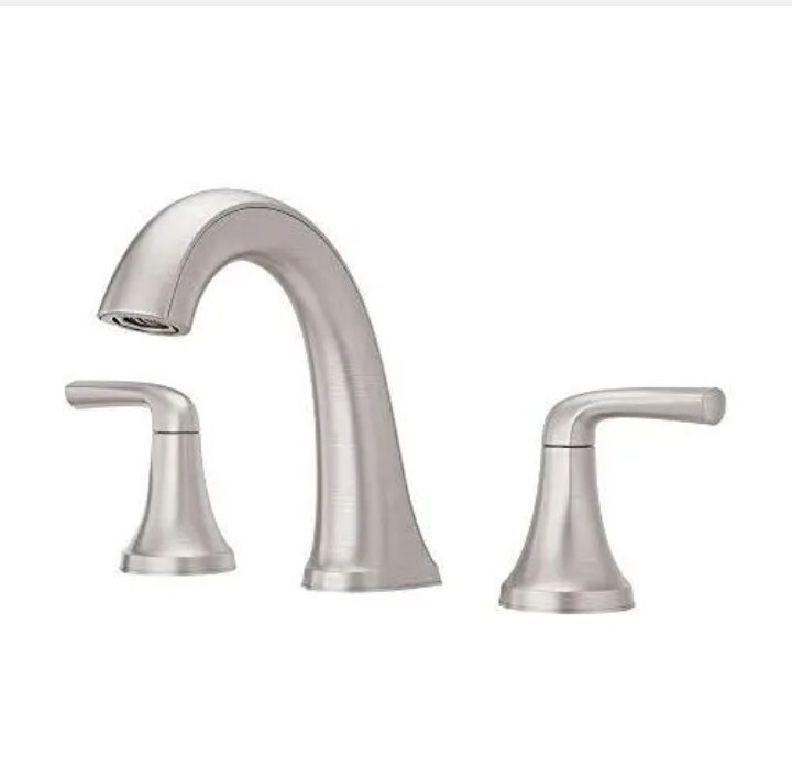 Pfister LF-049-LRGS Ladera 2-Handle Bathroom Faucet in Spot Defense Brushed Nick