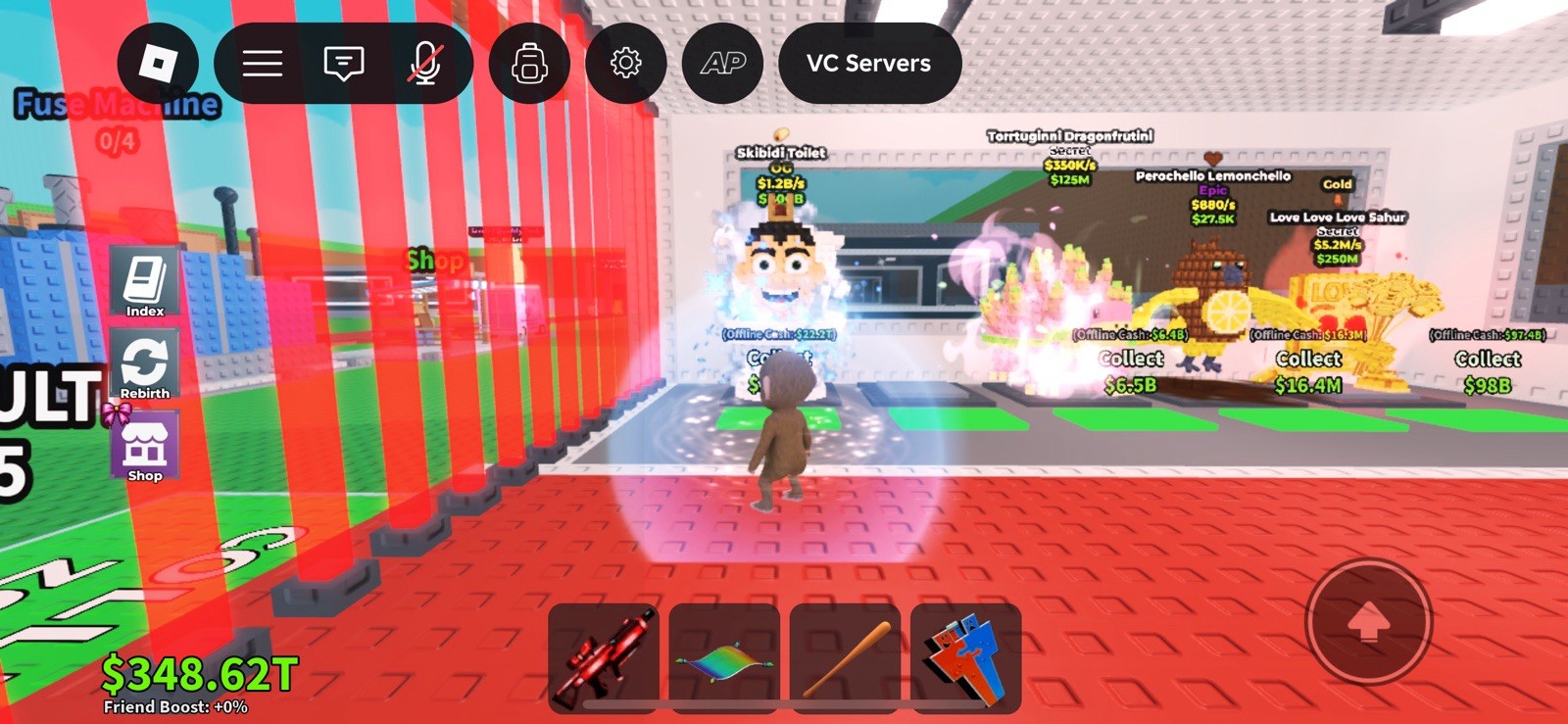 Taco Skibidi Toilet 1.2 billion steal a brainrot Roblox game