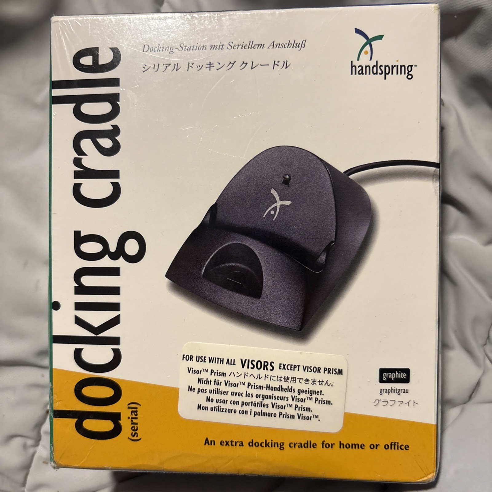 Handspring Serial Charging Cradle Works With Visor Pro & Visorphone 2001 NEW