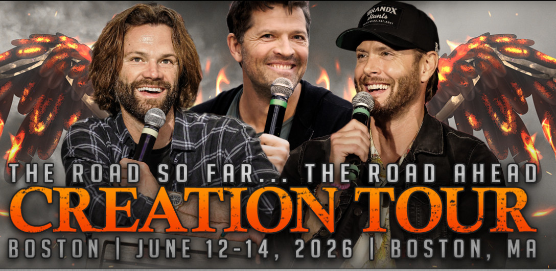Supernatural Boston Creation 2026 • 2x GOLD Passes + 3 Photo Ops • June 12–14