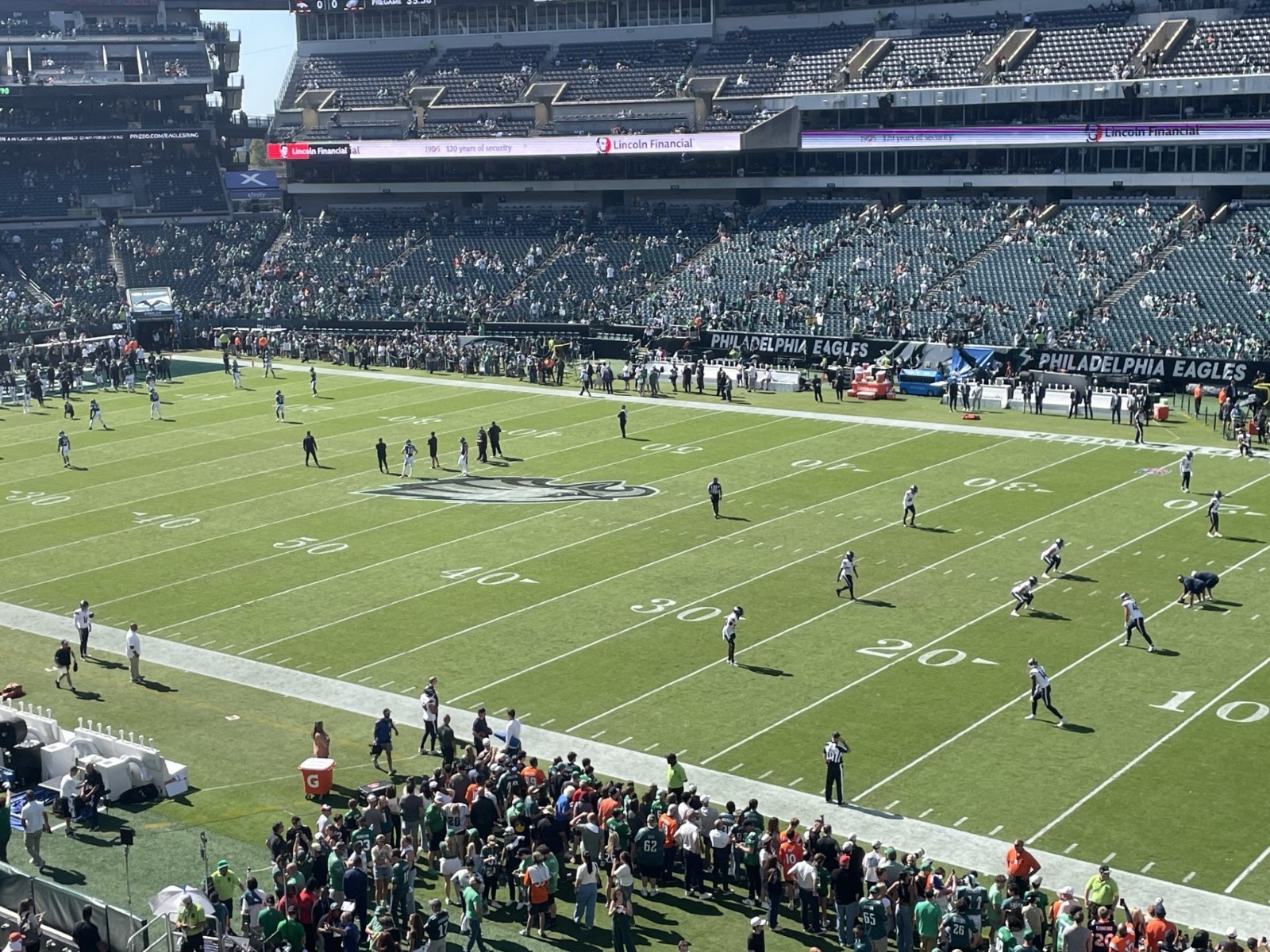2 PHILADELPHIA EAGLES SEASON TICKETS SBL RIGHTS CLUB SEATS C26 *ROW 2*